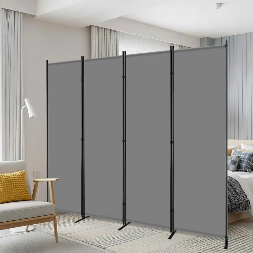 4 Panel Room Divider, 6T Portable Wall Divider or Room Separation, 88" W abric Partition Room Dividers and olding Privacy Sns, r
4 Panel Room Divider, 6T Portable Wall Divider or Room Separation, 88" W abric Partition Room Dividers and olding Privacy Sns, r