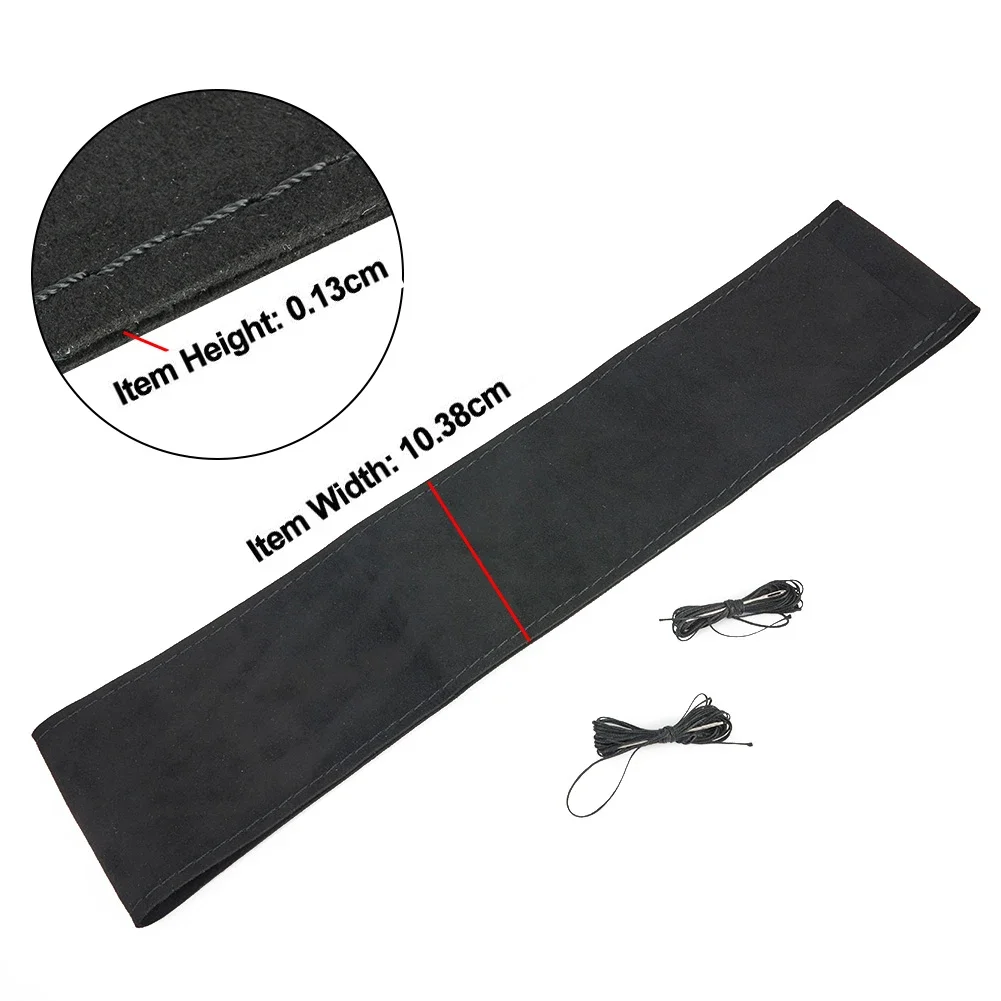 100% Brand New DIY Suede Car Steering Wheel Cover For 37-38 CM Steering-wheel Hand Sewing Soft Provides Stylish Accents
100% Brand New DIY Suede Car Steering Wheel Cover For 37-38 CM Steering-wheel Hand Sewing Soft Provides Stylish Accents