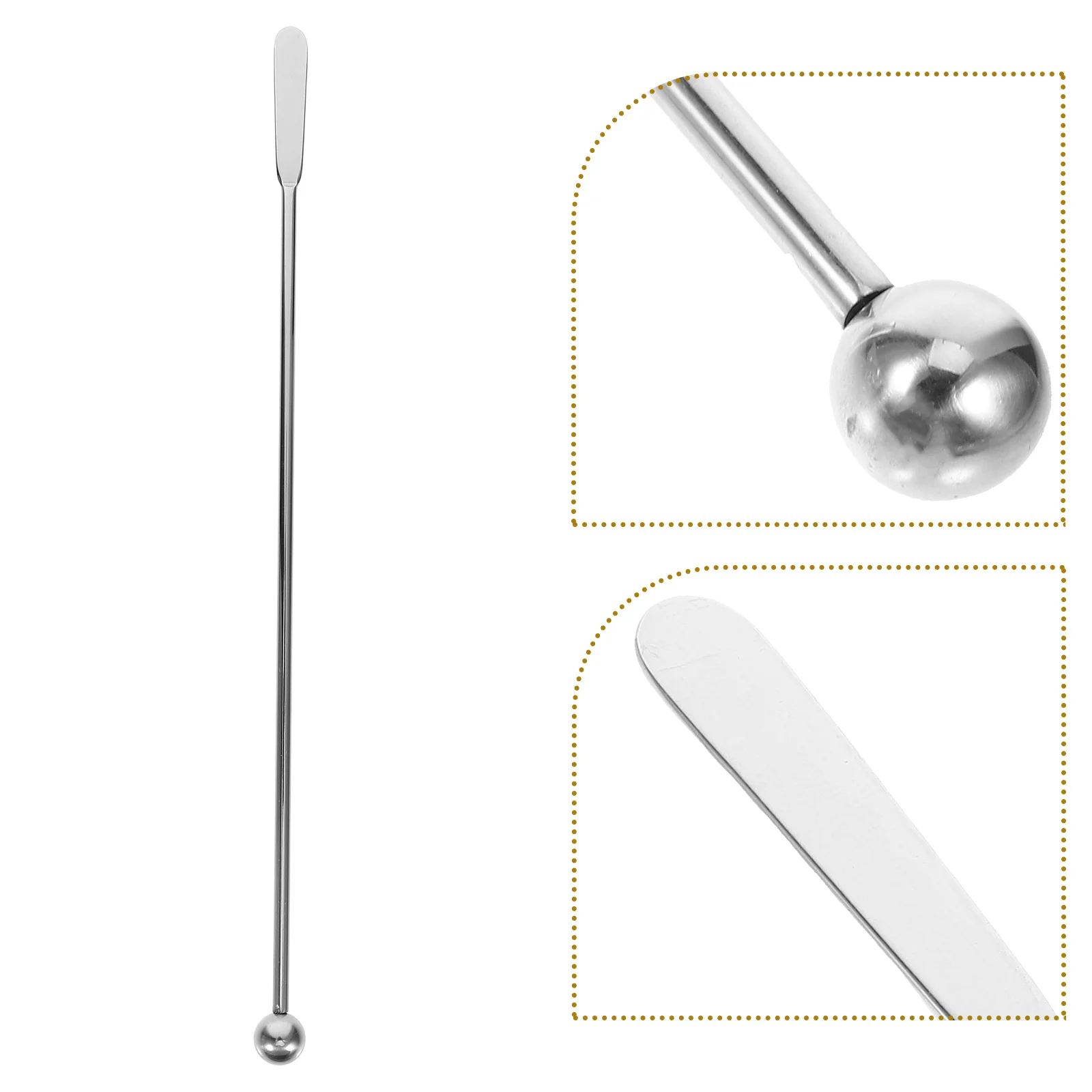Stainless Steel Stirrer Cocktail Mixing Rod for Bar Coffee Tea Shop Reusable Drink Stirring Rod Party Beverage Stick
Stainless Steel Stirrer Cocktail Mixing Rod for Bar Coffee Tea Shop Reusable Drink Stirring Rod Party Beverage Stick