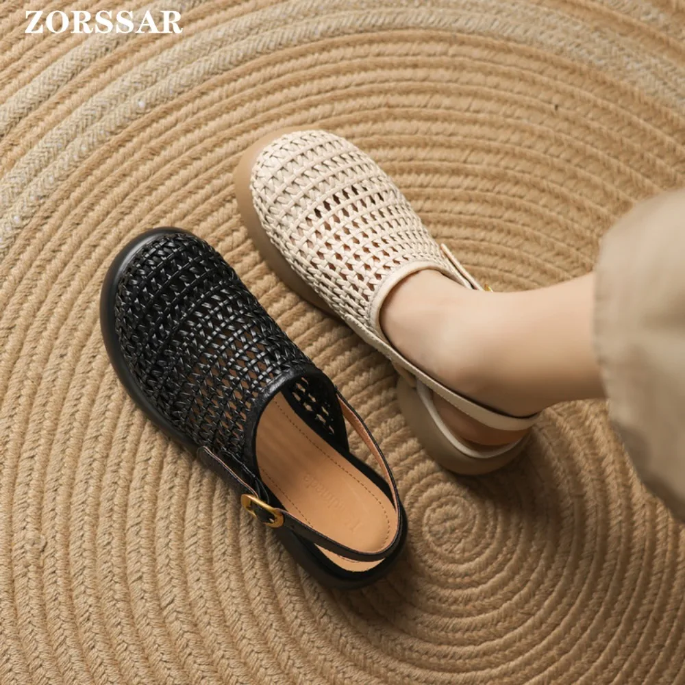 2025 French Style Genuine Leather Sandals Women Covered Toe Butterfly Knot Party Dating Sandals Office Ladies Pumps
2025 French Style Genuine Leather Sandals Women Covered Toe Butterfly Knot Party Dating Sandals Office Ladies Pumps