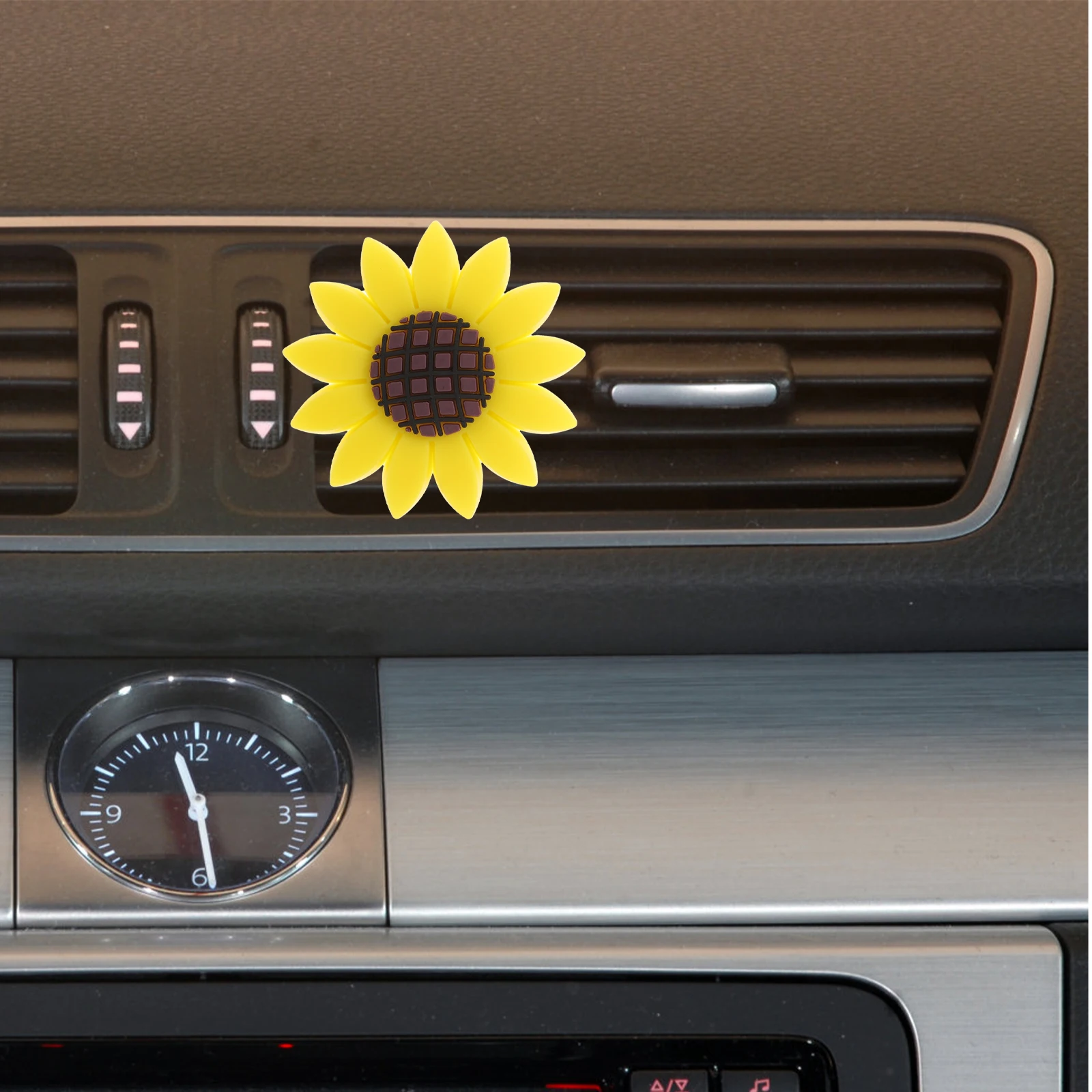 4 Pcs Car Air Freshener Vent Clips Rubber Aromatherapy Sunflower Dashboard Decorations Durable Lightweight Odor Blocking
4 Pcs Car Air Freshener Vent Clips Rubber Aromatherapy Sunflower Dashboard Decorations Durable Lightweight Odor Blocking