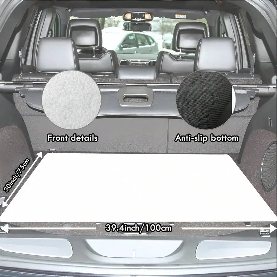 Universal Car Trunk Mat Waterproof Dustproof Non-Slip Cargo Liner For Sedans SUVs
Universal Car Trunk Mat Waterproof Dustproof Non-Slip Cargo Liner For Sedans SUVs