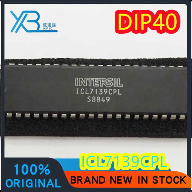 (1/20 pieces) ICL7139CPL ICL7139 DIP40 low power analog-to-digital converter IC digital measuring instrument dedicated chip
(1/20 pieces) ICL7139CPL ICL7139 DIP40 low power analog-to-digital converter IC digital measuring instrument dedicated chip