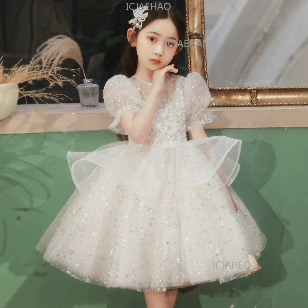 Girls Dress Kids Princess Dress Host CatwalkChampagne Luxury Puffy Skirt Children Costume Piano Costume Flower Girl Wedding
Girls Dress Kids Princess Dress Host CatwalkChampagne Luxury Puffy Skirt Children Costume Piano Costume Flower Girl Wedding