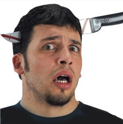 Hot Halloween Magic Costume Party Supplies Game Show Funny Tricky Entire Toy Terrorist Wear Head Knife YH226
Hot Halloween Magic Costume Party Supplies Game Show Funny Tricky Entire Toy Terrorist Wear Head Knife YH226