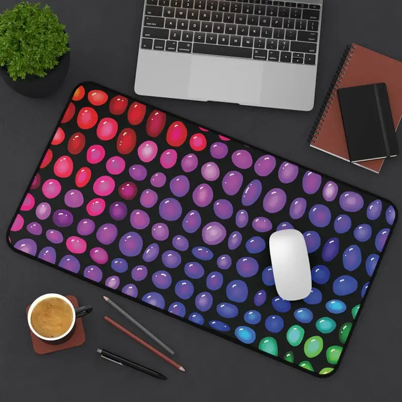 Colorful Jelly Desktop Mat, Extra-large Mouse Pad, Desktop Accessory. A Perfect Gift for Work or Home Use Kawaii Desk Pad XXL
Colorful Jelly Desktop Mat, Extra-large Mouse Pad, Desktop Accessory. A Perfect Gift for Work or Home Use Kawaii Desk Pad XXL