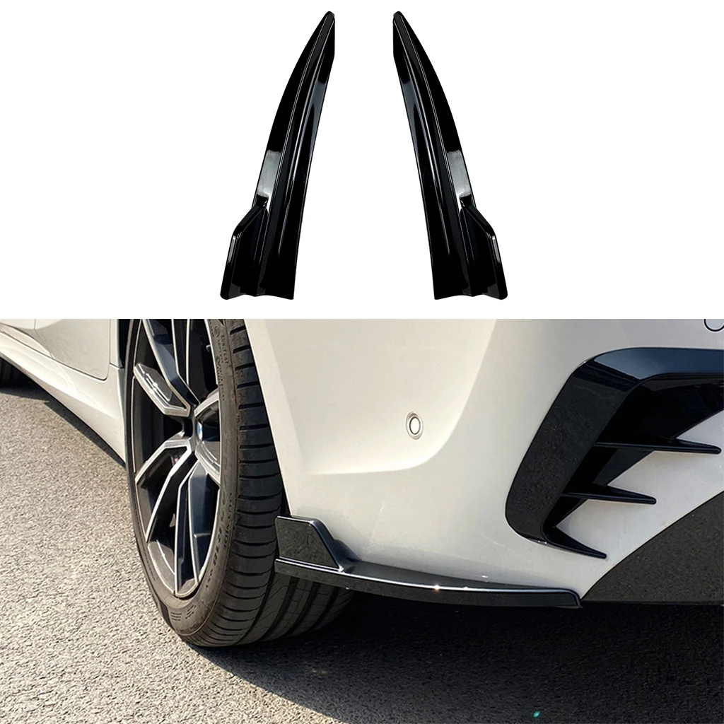 Car Rear Bumper Side Splitters Spoiler Canards Fender Decoration For BMW 3 Series G20 M Sport 320i 325i 330i 2019 2020-2022
Car Rear Bumper Side Splitters Spoiler Canards Fender Decoration For BMW 3 Series G20 M Sport 320i 325i 330i 2019 2020-2022