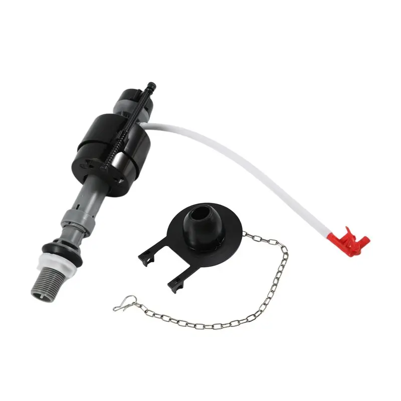 AFOURT-Universal Toilet Repair Kit Includes Adjustable Fill Valve 2-Inch Flapper, Quiet & Easy Installation
AFOURT-Universal Toilet Repair Kit Includes Adjustable Fill Valve 2-Inch Flapper, Quiet & Easy Installation