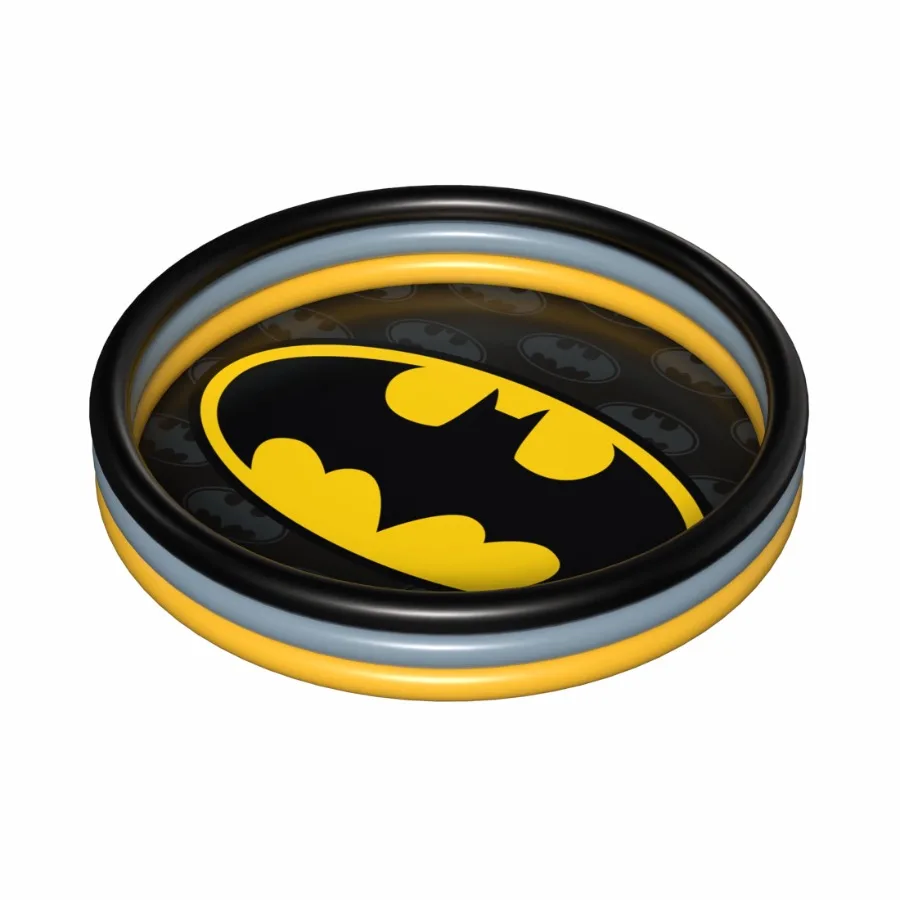 DC Comics 3-Ring Inflatable Swimming Pool, Portable Pool for Outdoor/Indoor Play, for Ages 3+
DC Comics 3-Ring Inflatable Swimming Pool, Portable Pool for Outdoor/Indoor Play, for Ages 3+