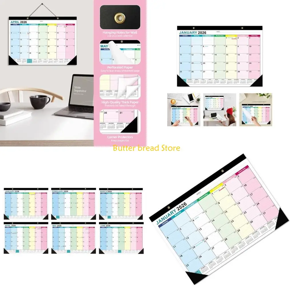 W89C Настенный календарь на 2026 год. Ежемесячный календарь на 18 месяцев с 01.2026 по 06.2027.
W89C Настенный календарь на 2026 год. Ежемесячный календарь на 18 месяцев с 01.2026 по 06.2027.