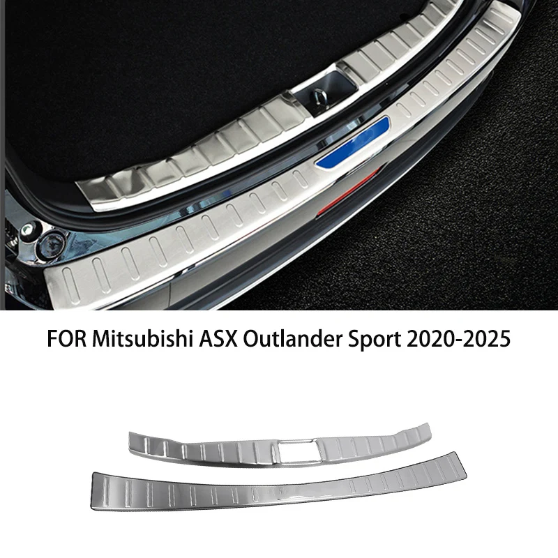 Для Mitsubishi ASX Outlander Sport 2020-2025 Нержавеющая сталь Задний багажник снаружи внутри Защитная крышка бампера Накладка на порог
Для Mitsubishi ASX Outlander Sport 2020-2025 Нержавеющая сталь Задний багажник снаружи внутри Защитная крышка бампера Накладка на порог