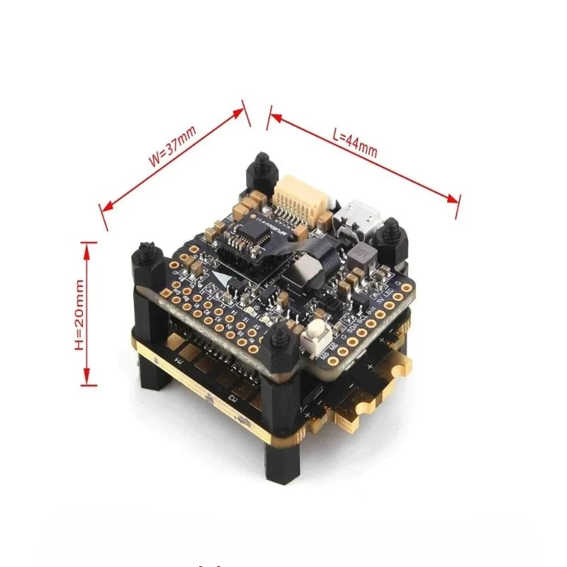 V1.5 Flight Control + Tekko32 F3 Metal 4in1 ESC Flying Tower Applicable To Holybro Kakute F7
V1.5 Flight Control + Tekko32 F3 Metal 4in1 ESC Flying Tower Applicable To Holybro Kakute F7
