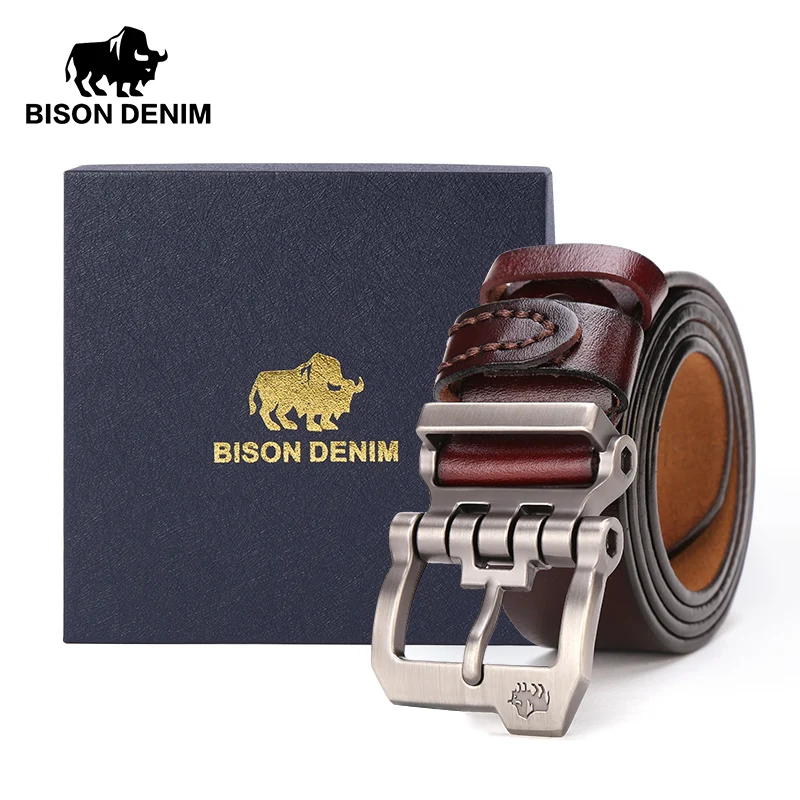 Genuine Leather Men's Belt High Quality Buckle Jeans Cowskin Casual Belts Cowboy Waistband Festival's Gift For Father Boyfriend
Genuine Leather Men's Belt High Quality Buckle Jeans Cowskin Casual Belts Cowboy Waistband Festival's Gift For Father Boyfriend