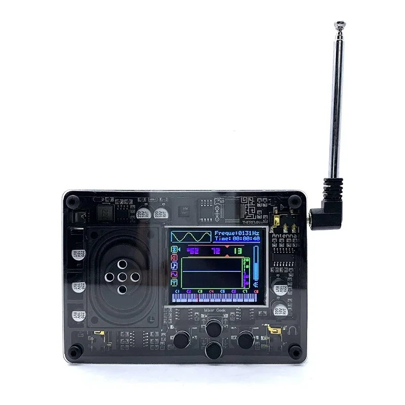 1Pc Audio Theremin Vintage Musical Module Adjustable Voices Electronic Instrument OLED Screen Display Musical Module Accessory
1Pc Audio Theremin Vintage Musical Module Adjustable Voices Electronic Instrument OLED Screen Display Musical Module Accessory