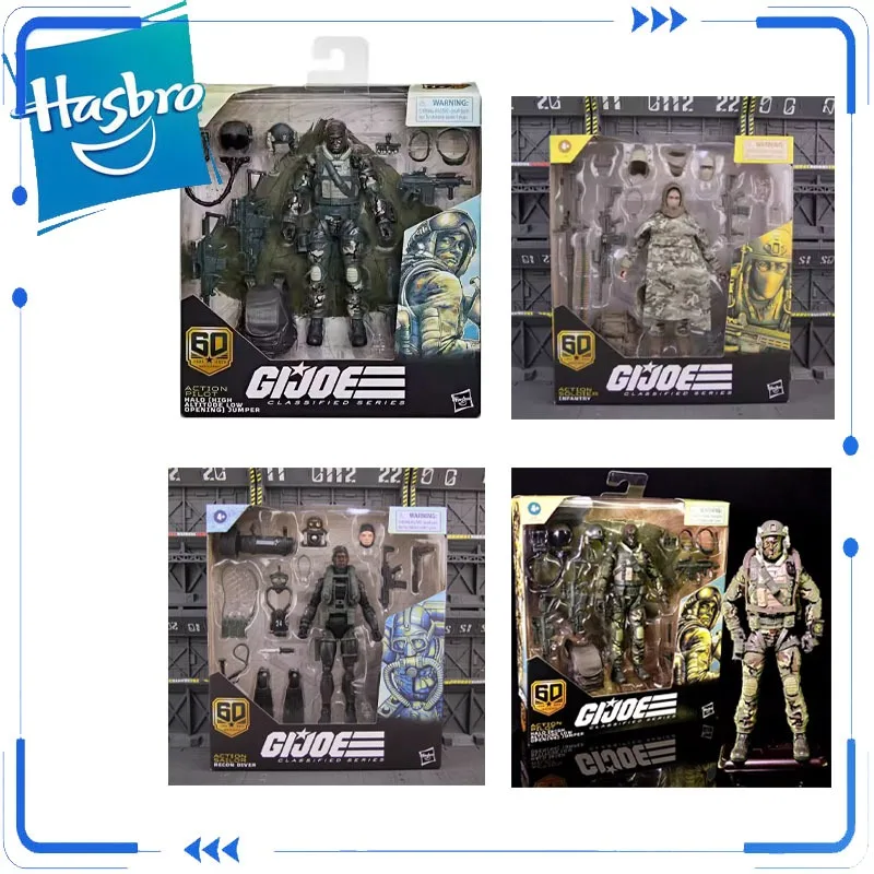Genuine Hasbro G.I. Joe 60th Anniversary 6-Inch Army Soldier Action Figure Toys for Boys Girls Gift Collectible Model Ornaments
Genuine Hasbro G.I. Joe 60th Anniversary 6-Inch Army Soldier Action Figure Toys for Boys Girls Gift Collectible Model Ornaments