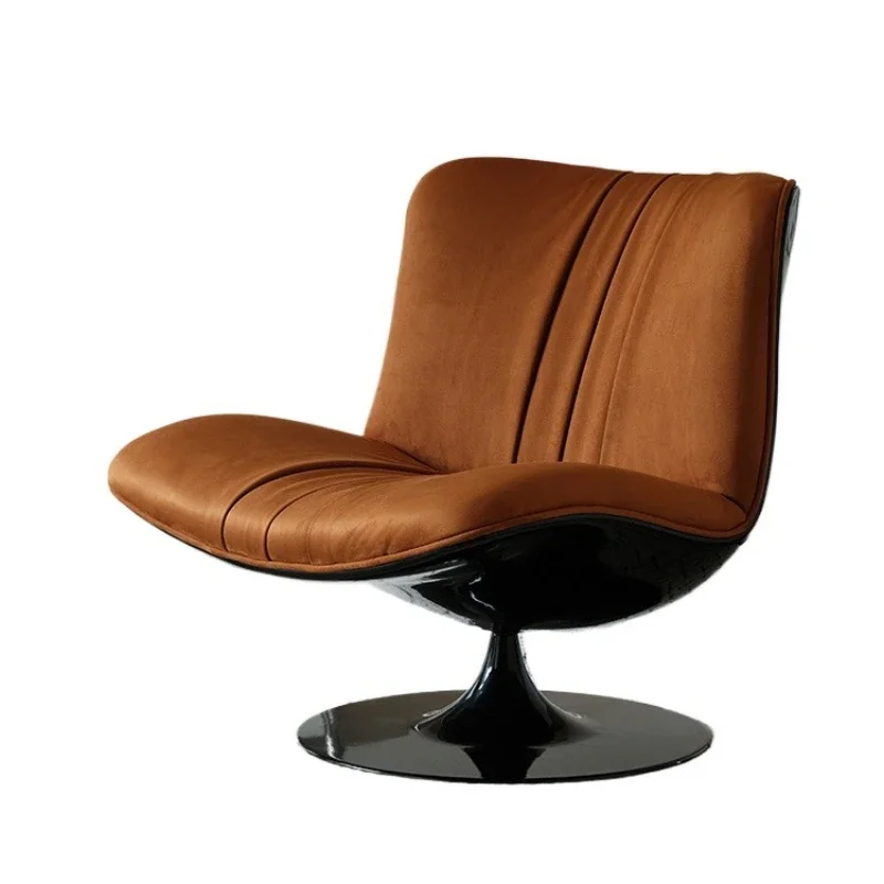 Single leisure chair Home living room Lazy sofa chair Designer rotating single chair
Single leisure chair Home living room Lazy sofa chair Designer rotating single chair