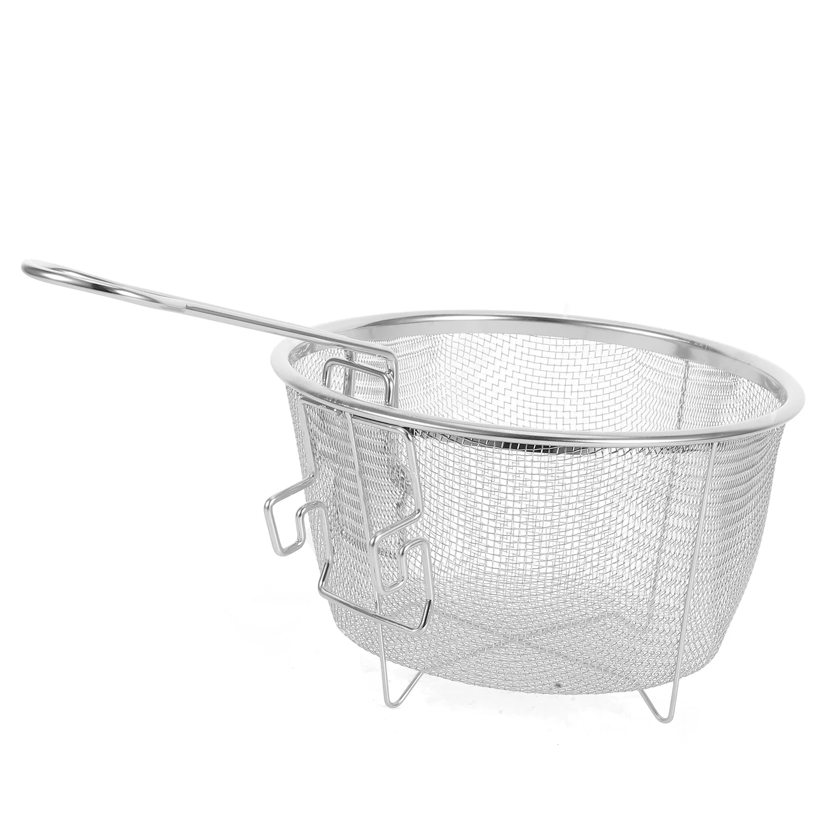 Stainless Steel Deep Fryer Basket Round Folding Handle Fine Mesh Filter For French Fries Chicken Chips Oil Drainage
Stainless Steel Deep Fryer Basket Round Folding Handle Fine Mesh Filter For French Fries Chicken Chips Oil Drainage