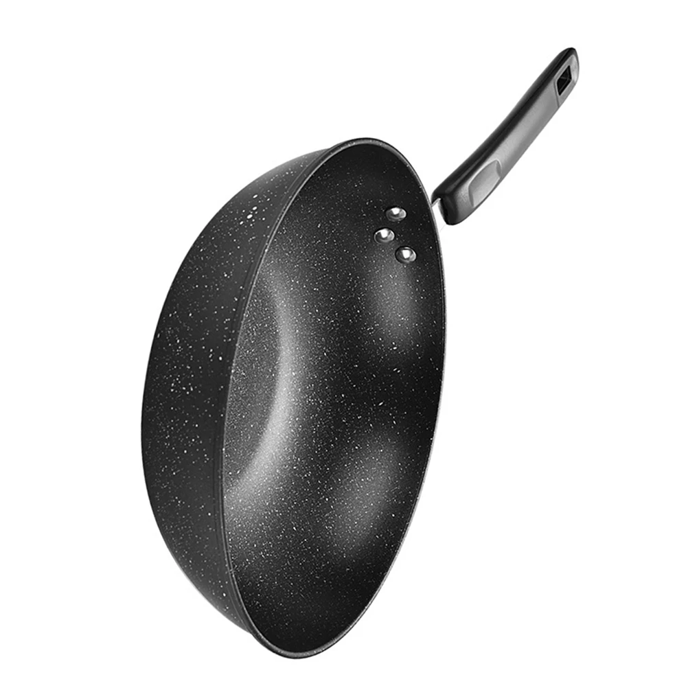Maifan Stone Wok Pan 30cm Non Stick Cooking Pot Kitchen Gadget BBQ Fried Potatoes Scrambled Eggs Steaks Sausages Vegetable Meat
Maifan Stone Wok Pan 30cm Non Stick Cooking Pot Kitchen Gadget BBQ Fried Potatoes Scrambled Eggs Steaks Sausages Vegetable Meat