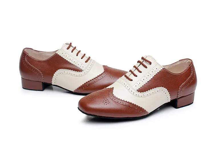 Men's Leather Modern Dance Shoes Vintage Ballroom Dance Shoes Sneakers Soft Bottom Men's shoes Square
Men's Leather Modern Dance Shoes Vintage Ballroom Dance Shoes Sneakers Soft Bottom Men's shoes Square