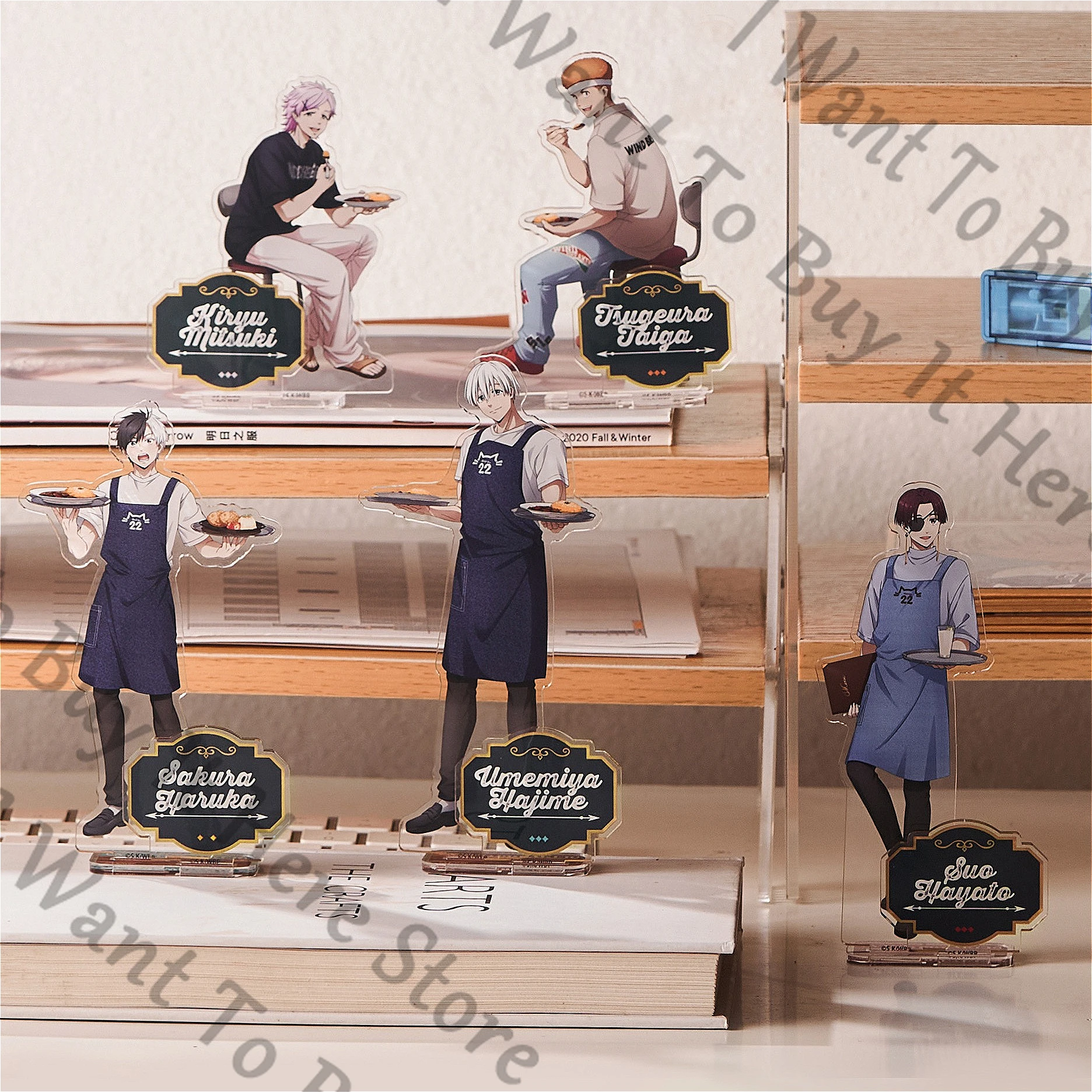 Подлинное аниме Umemiya Hajime Sakura Haruka Tsugeura Taiga WIND BREAKER Kiryu Mitsuki Suo Hayato Косплей Акриловый стоячий знак
Подлинное аниме Umemiya Hajime Sakura Haruka Tsugeura Taiga WIND BREAKER Kiryu Mitsuki Suo Hayato Косплей Акриловый стоячий знак