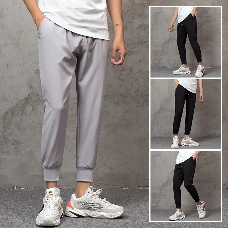 Men's casual pants 2025 summer new thin pants Korean version plus size loose fashion trend sports pants
Men's casual pants 2025 summer new thin pants Korean version plus size loose fashion trend sports pants