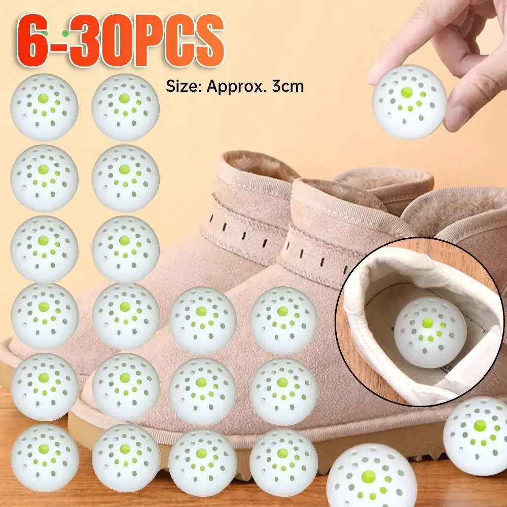 6-30pcs Deodorant Balls For Shoes Jasmine Scent Fresheners Footwear Shoe Closet Toilet Deodorization Long-lasting Aromatic
6-30pcs Deodorant Balls For Shoes Jasmine Scent Fresheners Footwear Shoe Closet Toilet Deodorization Long-lasting Aromatic