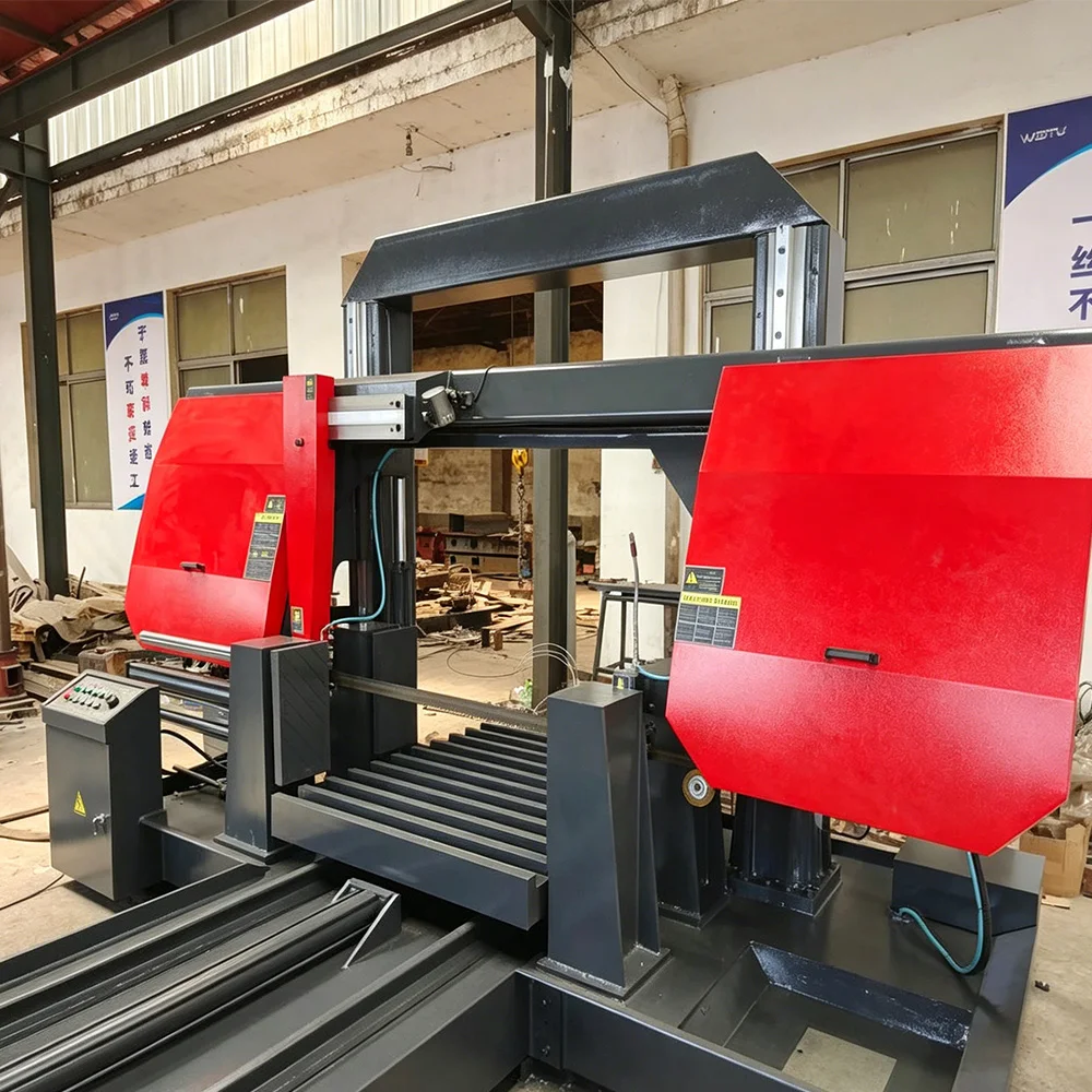 Industrial Band Saw, Automatic Metal Cutting Horizontal Band Saw, Steel Cutting Band Saw
Industrial Band Saw, Automatic Metal Cutting Horizontal Band Saw, Steel Cutting Band Saw