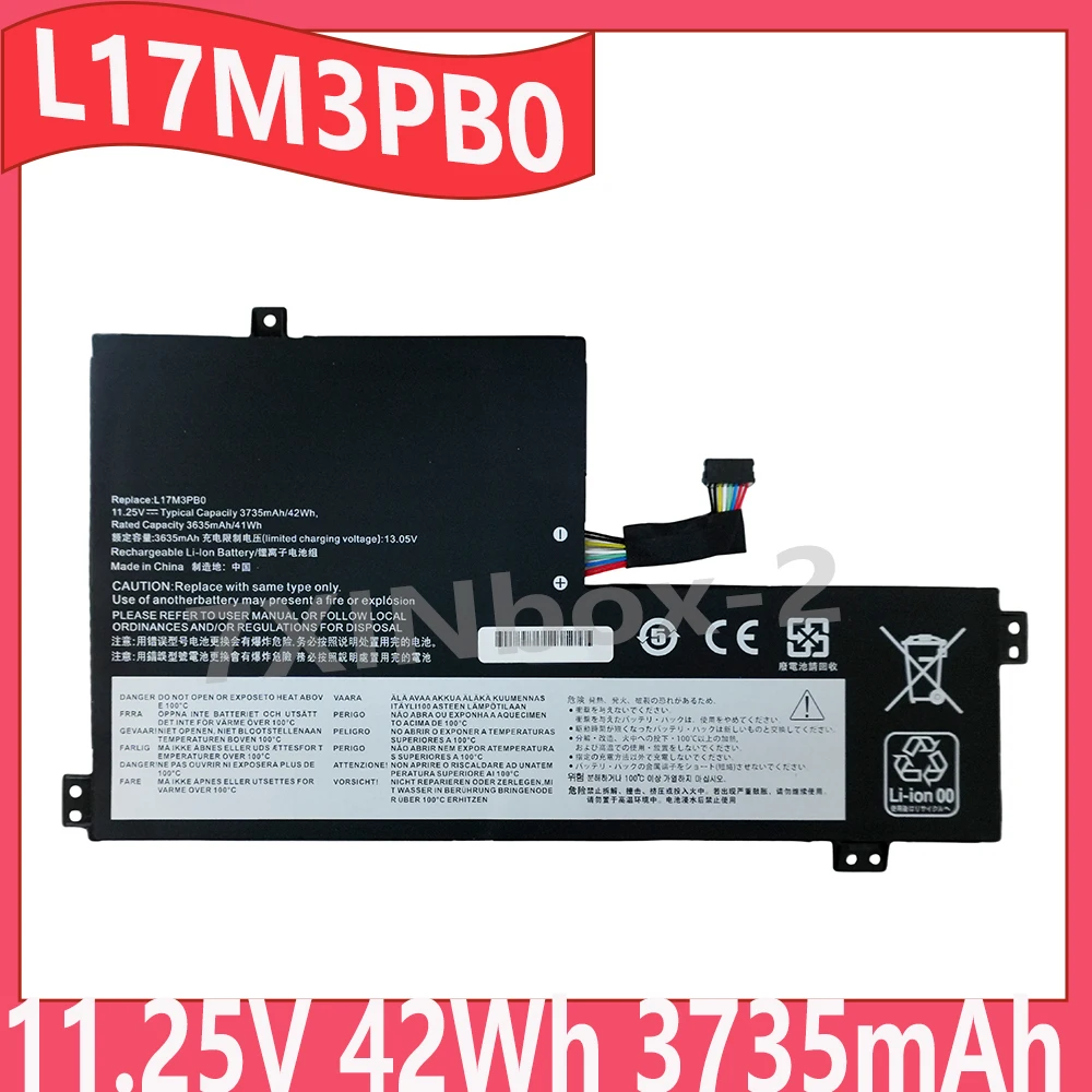 L17M3PB0 L17L3PB0 L17C3PG0 L18D3PG1 11.25V 42Wh 3735mAh OEM Laptop Battery For Lenovo Chromebook 100e 300e 500e 500e-81ES
L17M3PB0 L17L3PB0 L17C3PG0 L18D3PG1 11.25V 42Wh 3735mAh OEM Laptop Battery For Lenovo Chromebook 100e 300e 500e 500e-81ES