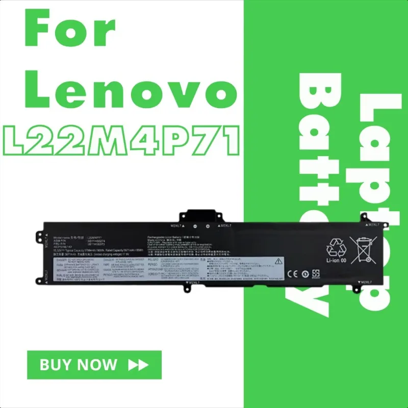 Brand New Laptop Battery for Lenovo ThinkPad P16V G1 2023 Model L22C4P71 L22M4P71
Brand New Laptop Battery for Lenovo ThinkPad P16V G1 2023 Model L22C4P71 L22M4P71