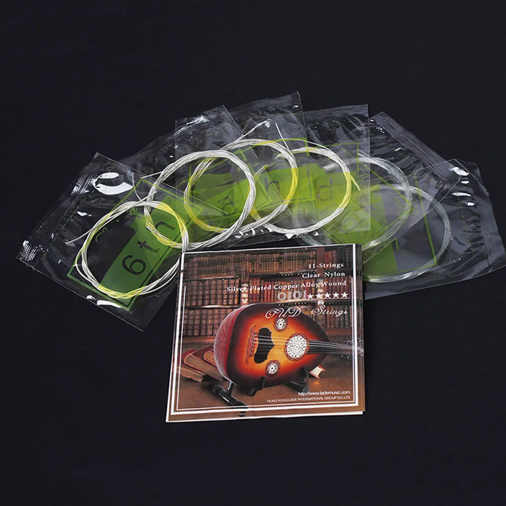 1Set Oud Strings Clear Bright Sound Nylon Universal Set for Instruments Beginner Professional Longevity Oud String
1Set Oud Strings Clear Bright Sound Nylon Universal Set for Instruments Beginner Professional Longevity Oud String