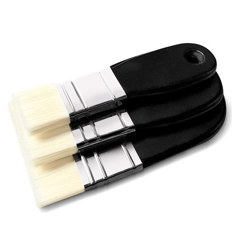 3 Pcs Oil Painting Nylon Pen Set Gouache Acrylic Small/Medium/Large Sizes Flat Head Brush Wood Handle Painting Tools for Fine
3 Pcs Oil Painting Nylon Pen Set Gouache Acrylic Small/Medium/Large Sizes Flat Head Brush Wood Handle Painting Tools for Fine