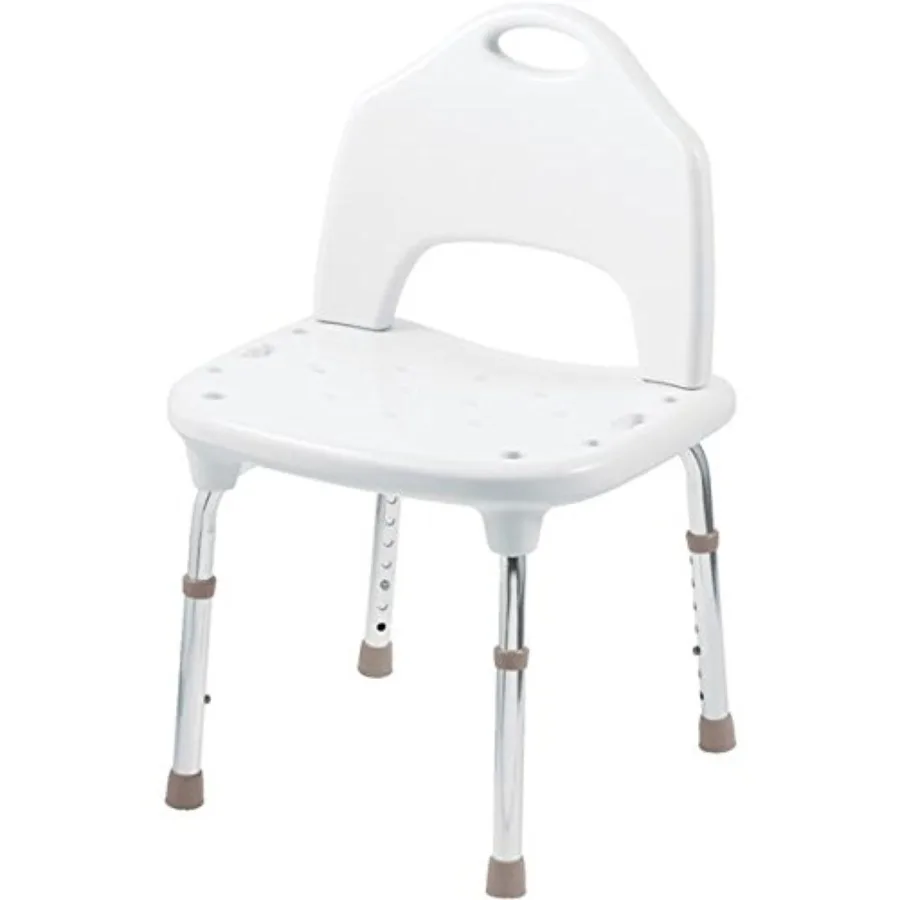 Glacier Shower Chair for Bathroom with Non-Slip Surface in White Ergonomic Design for Safe and Comfortable Use
Glacier Shower Chair for Bathroom with Non-Slip Surface in White Ergonomic Design for Safe and Comfortable Use