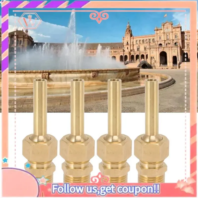 Upgraded 4 Pcs Direct Jet Copper Water Fountain Nozzle, Fountain Parts Heads For Water Landscape Effect
Upgraded 4 Pcs Direct Jet Copper Water Fountain Nozzle, Fountain Parts Heads For Water Landscape Effect