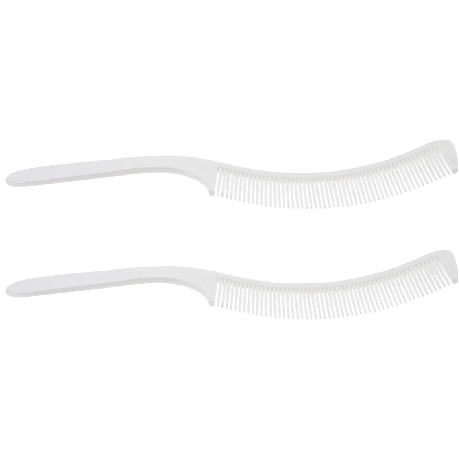 2Pcs Hair Cutting Combs Professional Plastic Styling Combs for Home Salon Barbers Thick Curly Straight Hair Barber Comb
2Pcs Hair Cutting Combs Professional Plastic Styling Combs for Home Salon Barbers Thick Curly Straight Hair Barber Comb