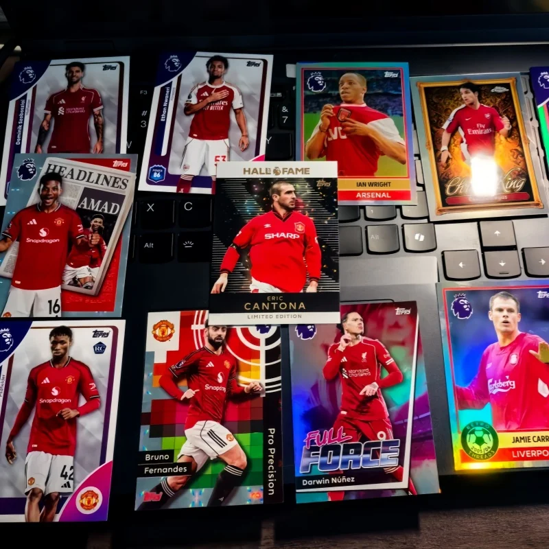 Topps EPL Premier League Debut Edition Collectible Soccer Trading Cards Erling Haaland Wayne Rooney Cole Palmer
Topps EPL Premier League Debut Edition Collectible Soccer Trading Cards Erling Haaland Wayne Rooney Cole Palmer