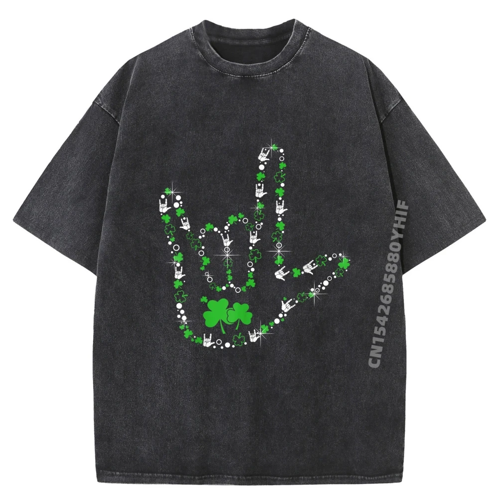 Shamrocks I Love You, язык жестов рук Asl St Patrick Is Day, мужская одежда, мужская уличная одежда, стираная футболка с короткими рукавами
Shamrocks I Love You, язык жестов рук Asl St Patrick Is Day, мужская одежда, мужская уличная одежда, стираная футболка с короткими рукавами