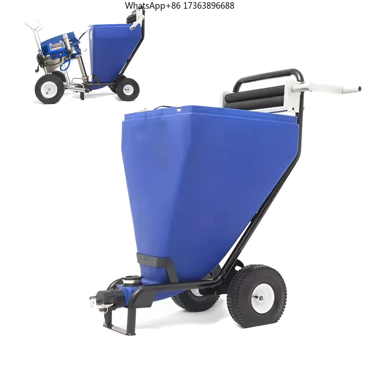 105L Texture Hopper Airless Paint Sprayer Hopper Container With Squeeze Roller for Paint Spackle
105L Texture Hopper Airless Paint Sprayer Hopper Container With Squeeze Roller for Paint Spackle