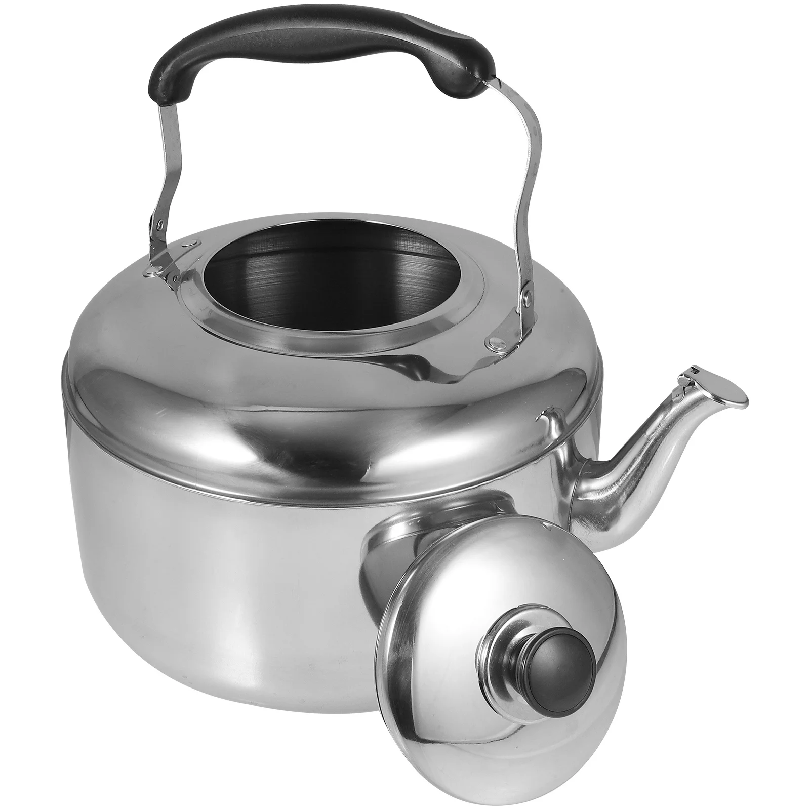 Stainless Steel Large Capacity Whistle Kettle Gas Stove Induction Cooker Heat Resistant Handle Comfortable Safe Boiling
Stainless Steel Large Capacity Whistle Kettle Gas Stove Induction Cooker Heat Resistant Handle Comfortable Safe Boiling