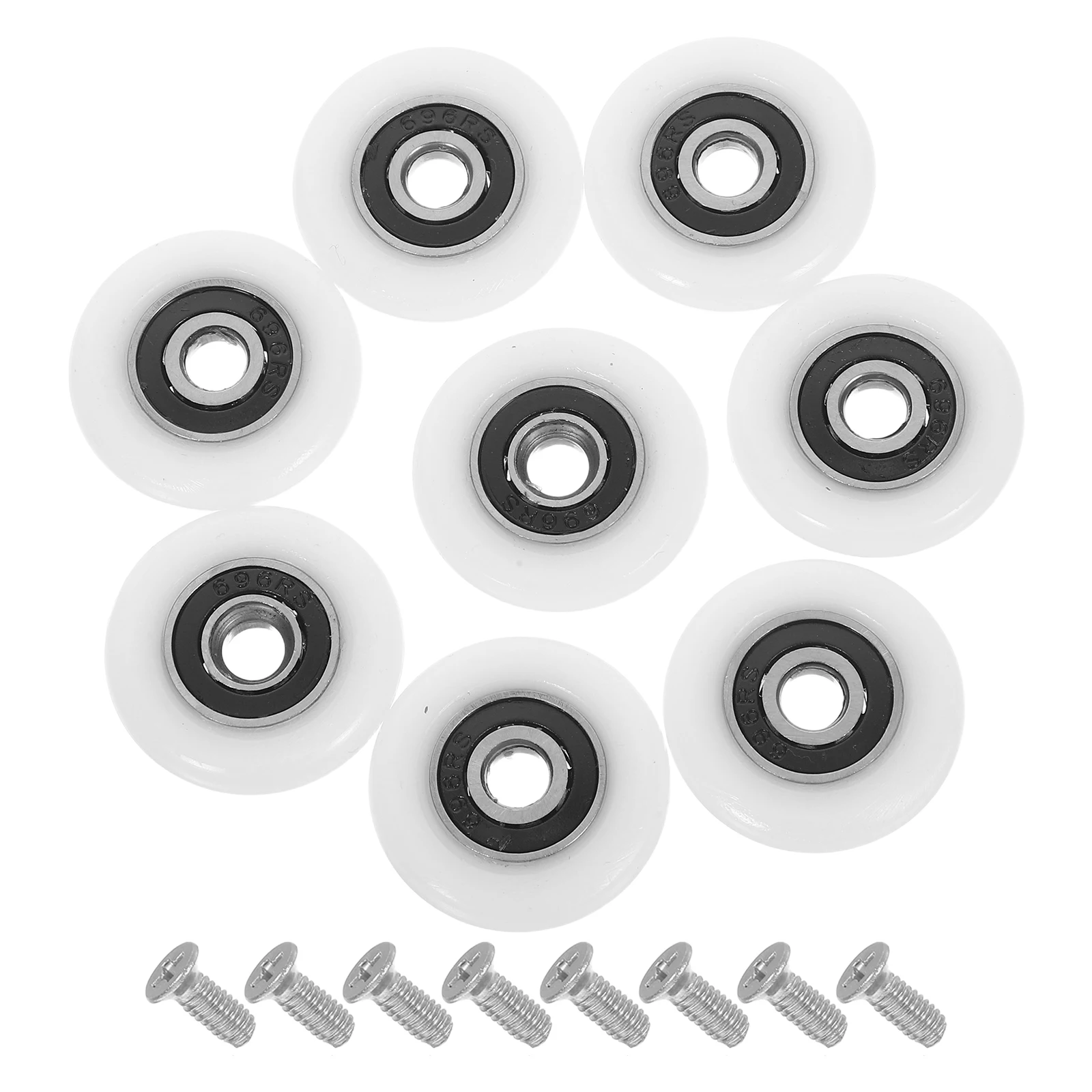 8pcs Bathroom Roller Shower Door Accessories Smooth Sliding Glass Parts Rustproof Metal Stainless Steel Durable Construction
8pcs Bathroom Roller Shower Door Accessories Smooth Sliding Glass Parts Rustproof Metal Stainless Steel Durable Construction
