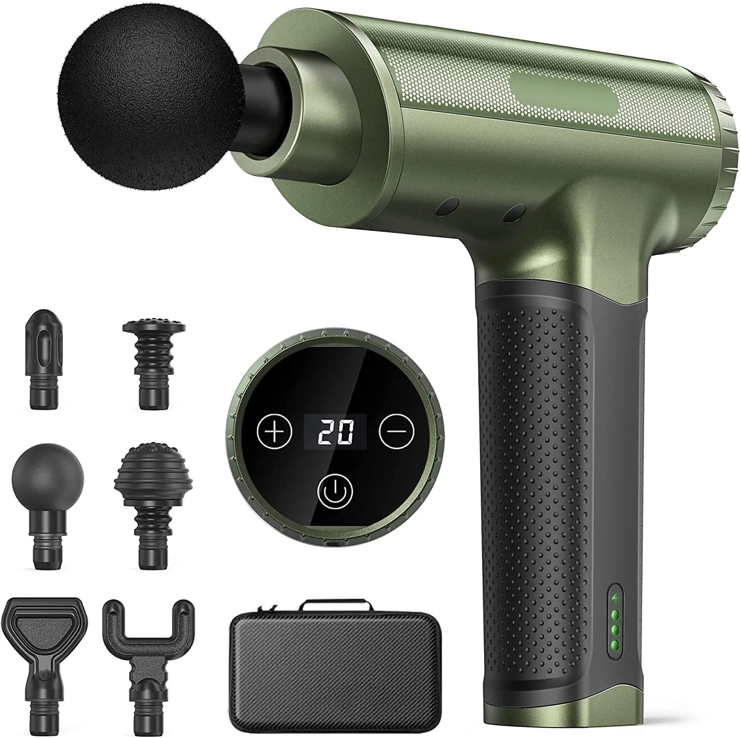 Multi Functional Sports Deep Tissue Body Fascia 30 Speed Lcd Screen Percussion Vibration Fitness Massager Muscle Massage Gun
Multi Functional Sports Deep Tissue Body Fascia 30 Speed Lcd Screen Percussion Vibration Fitness Massager Muscle Massage Gun