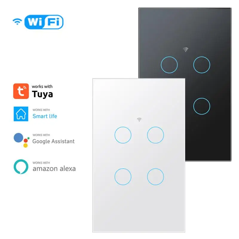Настенная панель с голосовым управлением для Alexa и Home Assistant, Беспроводной Выключатель с дистанционным управлением, закаленное стекло Tuya и Smart Life
Настенная панель с голосовым управлением для Alexa и Home Assistant, Беспроводной Выключатель с дистанционным управлением, закаленное стекло Tuya и Smart Life