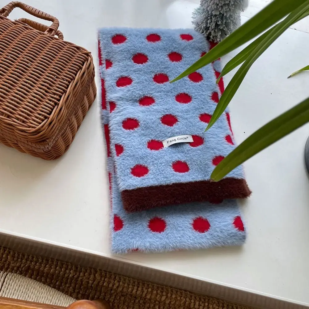 Double-Sided Polka Dot Scarf Soft Windproof Long Scarf Thick Warm Thermal Luxury Wraps Shawl for Women Ladies Student
Double-Sided Polka Dot Scarf Soft Windproof Long Scarf Thick Warm Thermal Luxury Wraps Shawl for Women Ladies Student