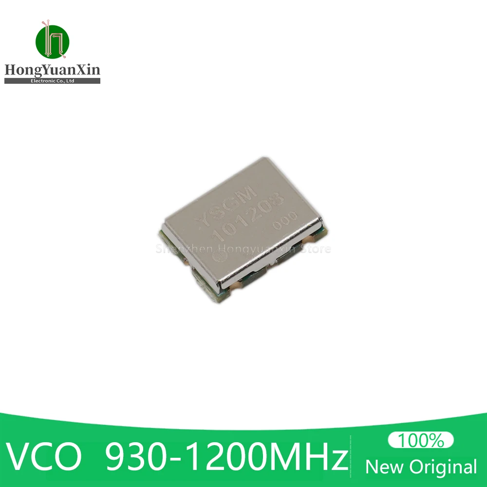10Pcs/Lot YSGM101208 VCO Voltage Controlled Oscillator 930-1200MHz 8dBm Sub-1Ghz Signal Generation 7mm×9mm×2mm SMD
10Pcs/Lot YSGM101208 VCO Voltage Controlled Oscillator 930-1200MHz 8dBm Sub-1Ghz Signal Generation 7mm×9mm×2mm SMD