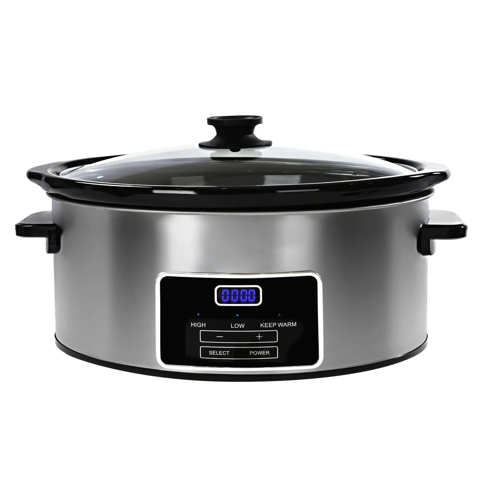 8-Quart Digital Slow Cooker with Programmable Timer – Large Capacity Electric Crock Pot for Stews, Soups, Dips & More | Dishwasher-Safe Removable Parts | Easy-Set Digital Display | Compact Base Design for Countertop Use | Includes Keep-Warm Function & Aut
8-Quart Digital Slow Cooker with Programmable Timer – Large Capacity Electric Crock Pot for Stews, Soups, Dips & More | Dishwasher-Safe Removable Parts | Easy-Set Digital Display | Compact Base Design for Countertop Use | Includes Keep-Warm Function & Aut