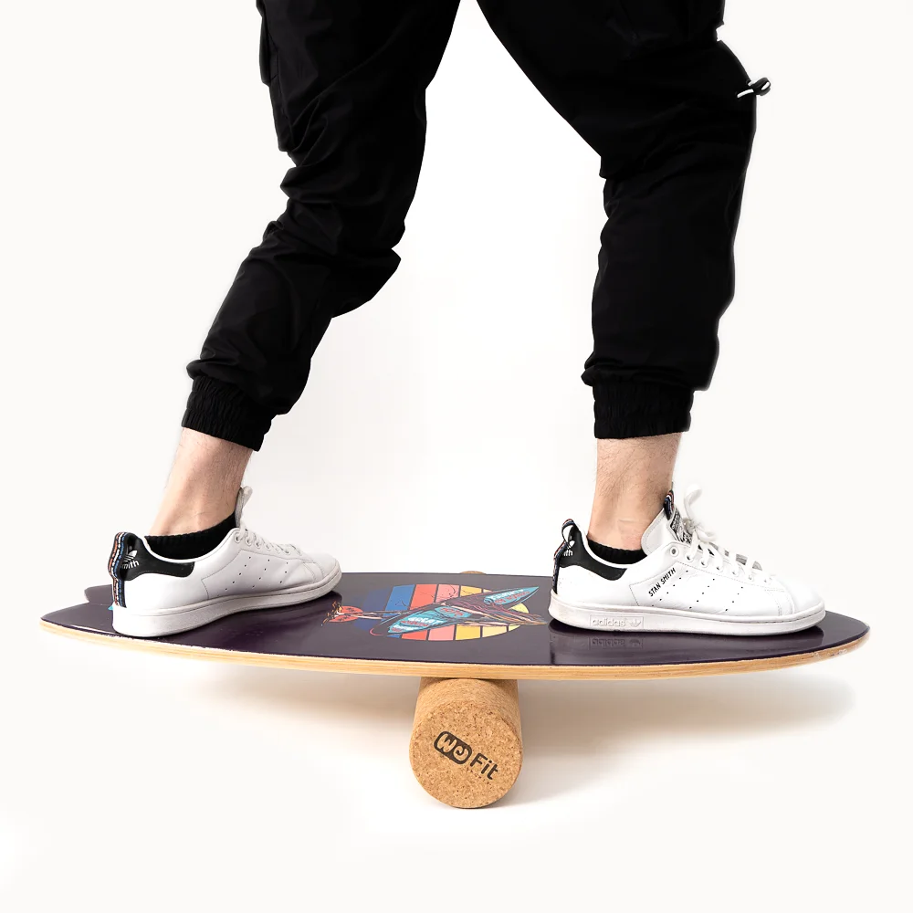 Wholesale Custom Stability Trainer Fitness Yoga Wobble Wooden Balance Board With Cork Roller
Wholesale Custom Stability Trainer Fitness Yoga Wobble Wooden Balance Board With Cork Roller