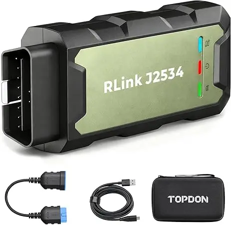 TOPDON RLink J2534 OEM ECU Programmer & Diagnostic Tool (CAN-FD, DoIP, 17+ Brands)
TOPDON RLink J2534 OEM ECU Programmer & Diagnostic Tool (CAN-FD, DoIP, 17+ Brands)