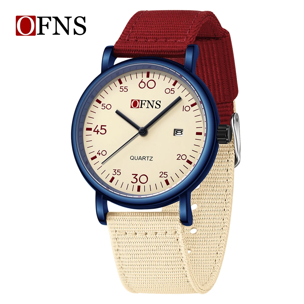 OFNS 1593 Women's Watch Calendar 3ATM Waterproof, Lightweight, Retro, Color Contrasting, Casual Fashion Men's and Women's Watch
OFNS 1593 Women's Watch Calendar 3ATM Waterproof, Lightweight, Retro, Color Contrasting, Casual Fashion Men's and Women's Watch