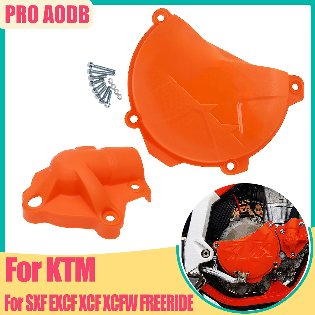 For KTM Motorcycle accessories Plastic Engine Clutch Guard Water Pump Cover 250 350 SXF EXCF SIX DAYS XCF XCFW SXF Dirt Bike
For KTM Motorcycle accessories Plastic Engine Clutch Guard Water Pump Cover 250 350 SXF EXCF SIX DAYS XCF XCFW SXF Dirt Bike