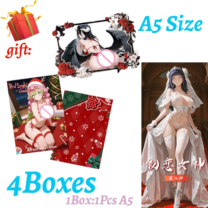NewA5 Size First Love Goddess Waifu2 Metal cards Hobby Collection Card Doujin Booster Box Rem, Yoel Ganlu Temple Rare Card Gifts
NewA5 Size First Love Goddess Waifu2 Metal cards Hobby Collection Card Doujin Booster Box Rem, Yoel Ganlu Temple Rare Card Gifts