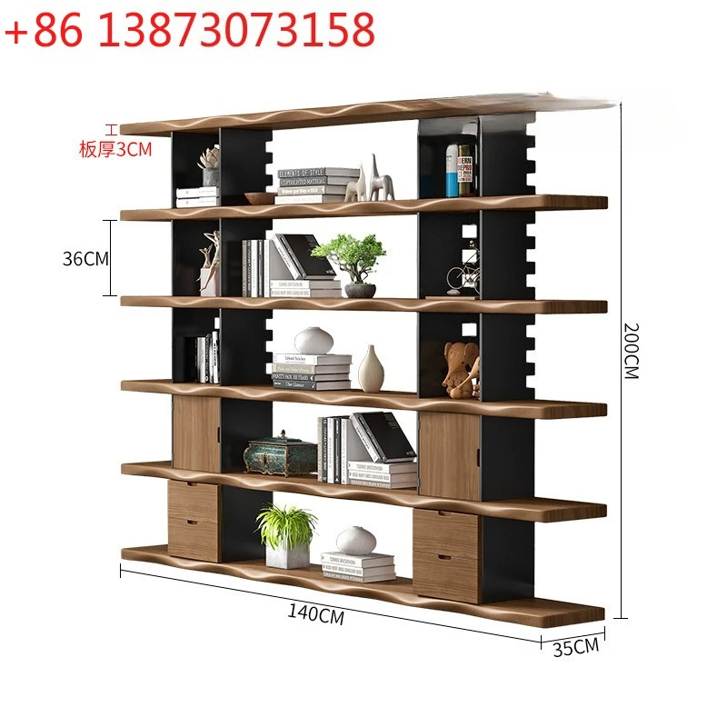 American solid wood antique shelf small apartment household full wall display rack whole wall with drawers
American solid wood antique shelf small apartment household full wall display rack whole wall with drawers
